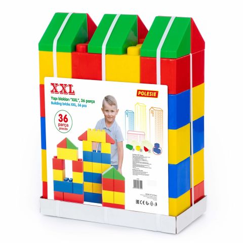 Polesie Yapı Oyuncak ''XXL'' 36 Parça 37527