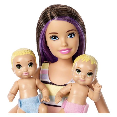 Barbie Bebek Bakıcısı Skipper Uyku Eğitiminde Oyun Seti GFL38