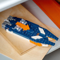 LEGO Creator 3ü 1 Arada Süpersonik Jet 31126