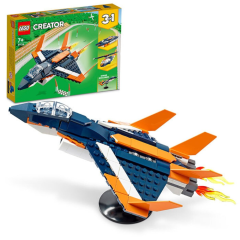LEGO Creator 3ü 1 Arada Süpersonik Jet 31126