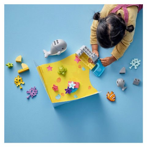 LEGO Duplo Vahşi Okyanus Hayvanları 10972