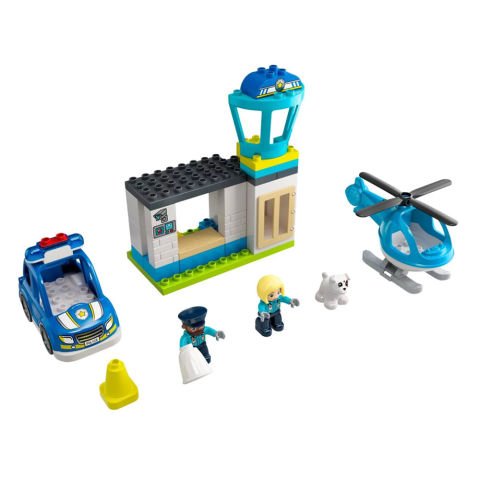 LEGO DUPLO Kurtarma Polis Merkezi ve Helikopter 10959