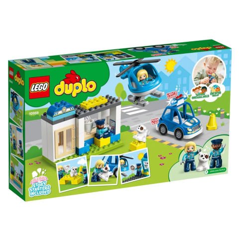 LEGO DUPLO Kurtarma Polis Merkezi ve Helikopter 10959