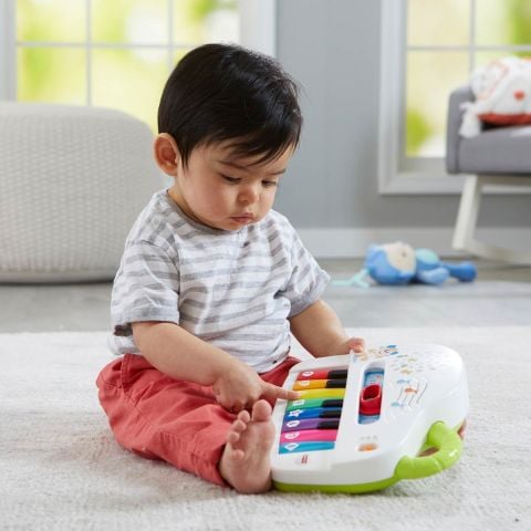 Fisher Price Eğlen & Öğren Işıklı ve Eğlenceli Oyuncak Piyano Türkçe GTW20
