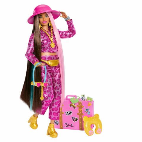 Barbie Extra Seyahat Bebekleri Safari Temalı HPT48