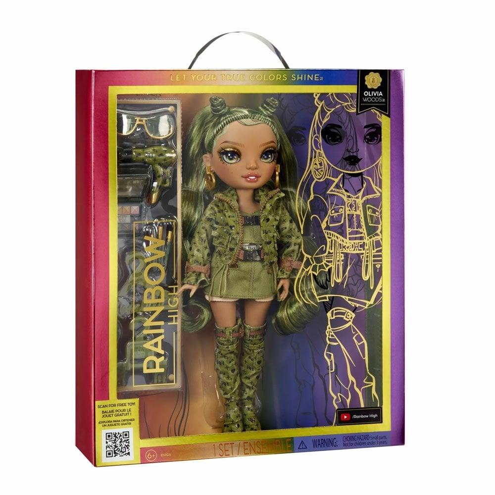 Rainbow High Moda Bebeği Olivia Woods IRH583141
