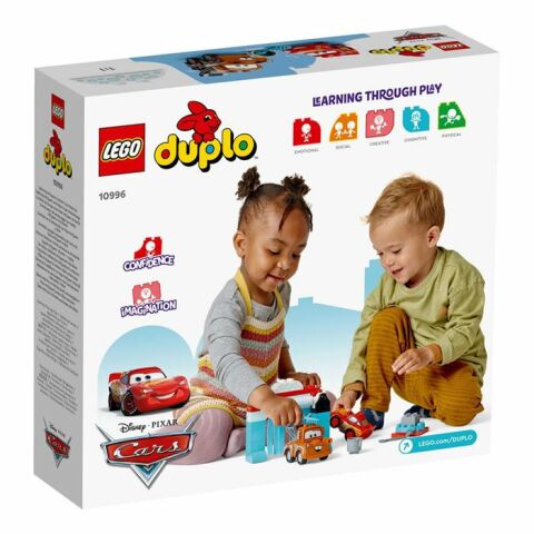LEGO DUPLO Disney ve Pixar Arabalar Şimşek McQueen ve Mater'in Oto Yıkama Eğlencesi 10996