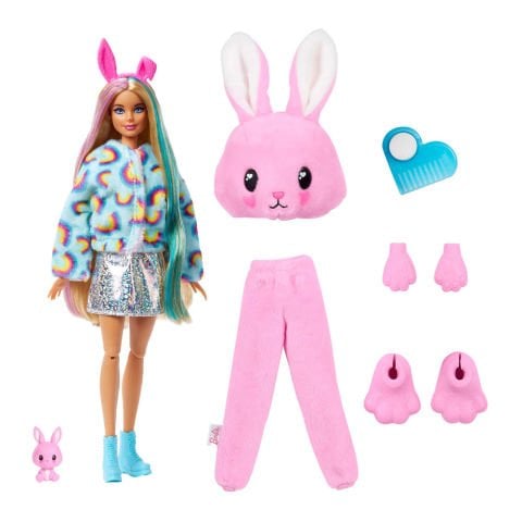Barbie Cutie Reveal Bebekler Tavşan HHG18-HHG19