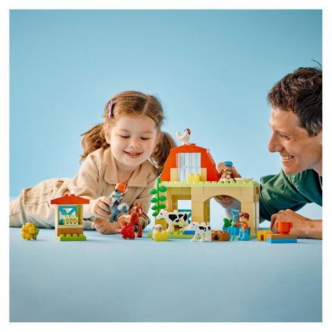 LEGO Duplo Town Çiftlikte Hayvanların Bakımı 10416
