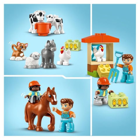 LEGO Duplo Town Çiftlikte Hayvanların Bakımı 10416