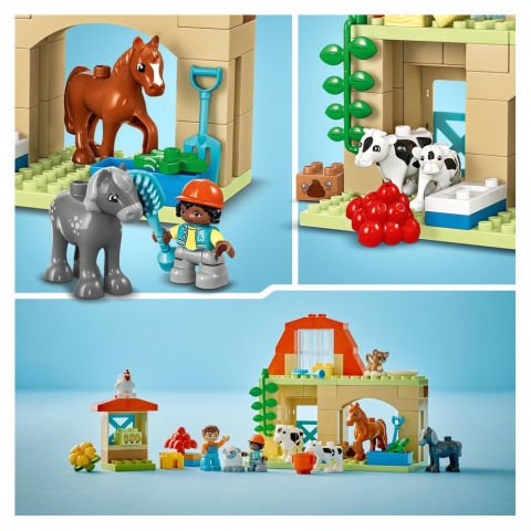 LEGO Duplo Town Çiftlikte Hayvanların Bakımı 10416