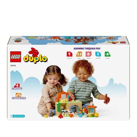 LEGO Duplo Town Çiftlikte Hayvanların Bakımı 10416