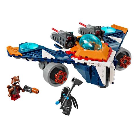 LEGO® Marvel Rocket'in Warbird Aracı Ronan'a Karşı 76278