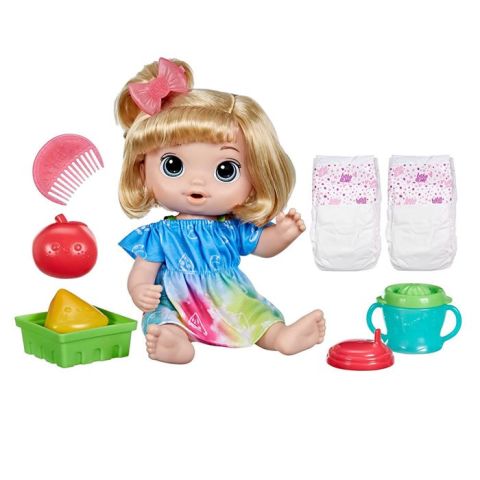 Baby Alive Bebeğimle Eğlenceli Yudumlar Sarışın F7356