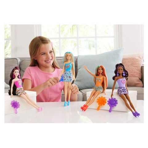 Barbie Color Reveal Renk Değiştiren Sürpriz Barbie Gökkuşağı Serisi HRK06