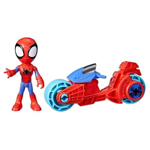 Spider And Hıs Amazıng Frıends Motorsiklet Ve Figür Spidey F6777-F7459