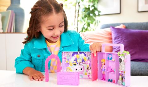 Polly Pocket Radyo Temalı Moda Eğlencesi Oyun Seti HRD65