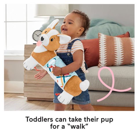 Fisher-Price 3'ü 1 Arada Köpekçik Uzanma Yastığı HJW10
