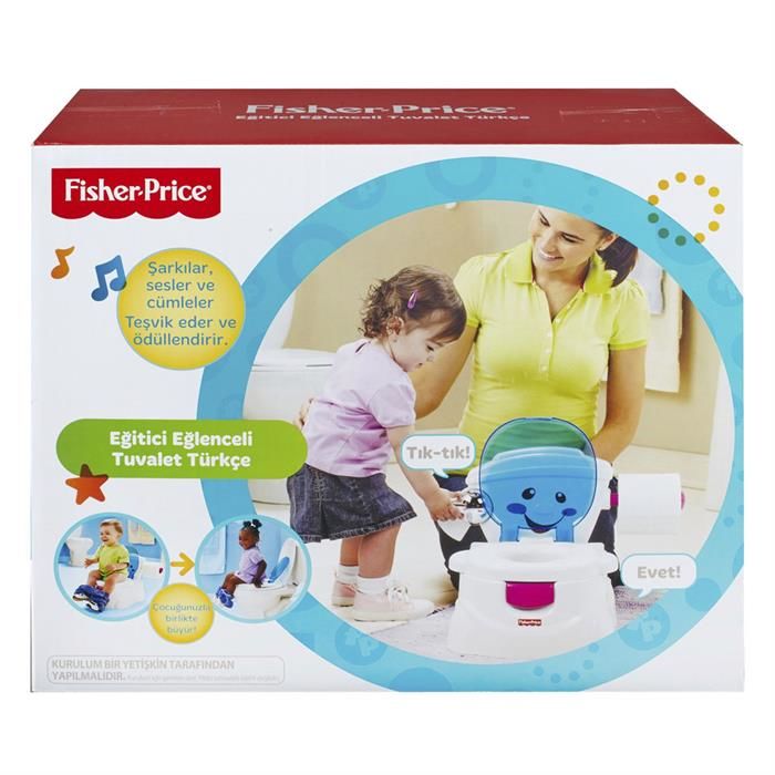 Fisher Price Eğitici Eğlenceli Tuvalet Türkçe BMD23