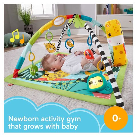 Fisher-Price 3'ü 1 Arada Yağmur Ormanı Jimnastik Merkezi HJW08