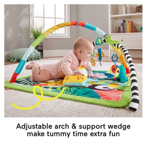 Fisher-Price 3'ü 1 Arada Yağmur Ormanı Jimnastik Merkezi HJW08