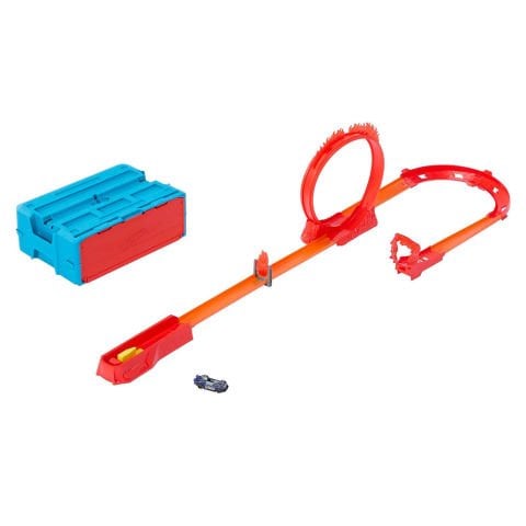 Hot Wheels Track Builder Alev Temalı Akrobasi Seti HMC04