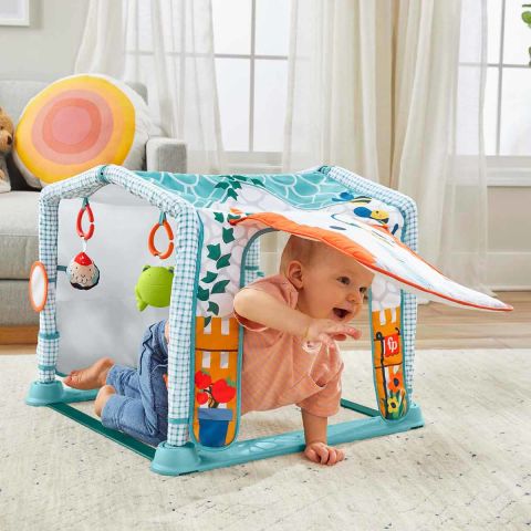 Fisher Price 3'ü 1 Arada Sevimli Kulübe Jimnastik Merkezi HJK45