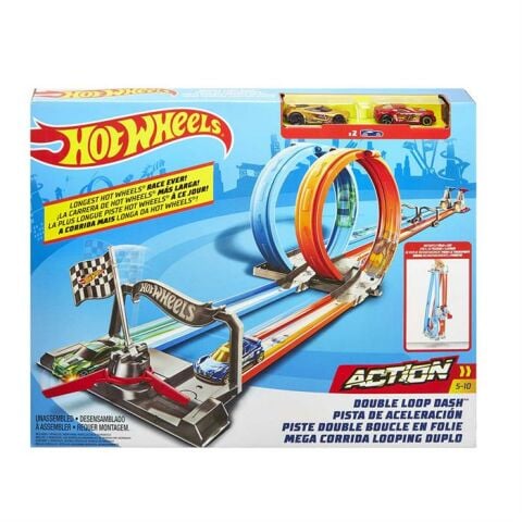 Hot Wheels Çift Çemberde Depar Pist Seti GFH85