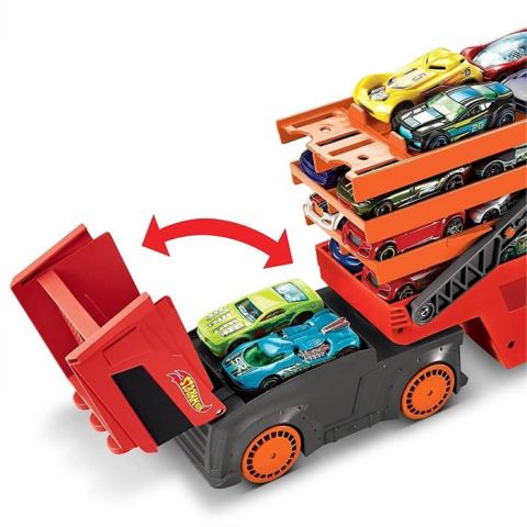 Hot Wheels Mega Tır Kırmızı Turuncu GHR48