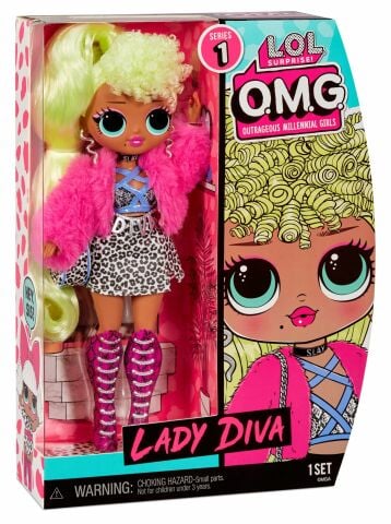 L.O.L. Surprise OMG Bebekler S1 Lady Diva