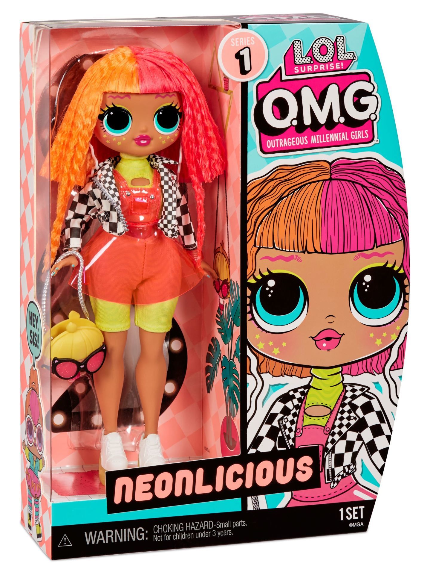 L.O.L. Surprise OMG Bebekler S1 Neonlicious