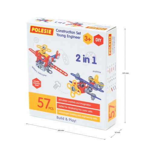 Polesie Oyuncak Tasarım Parçası Mucit 57 Element 72962