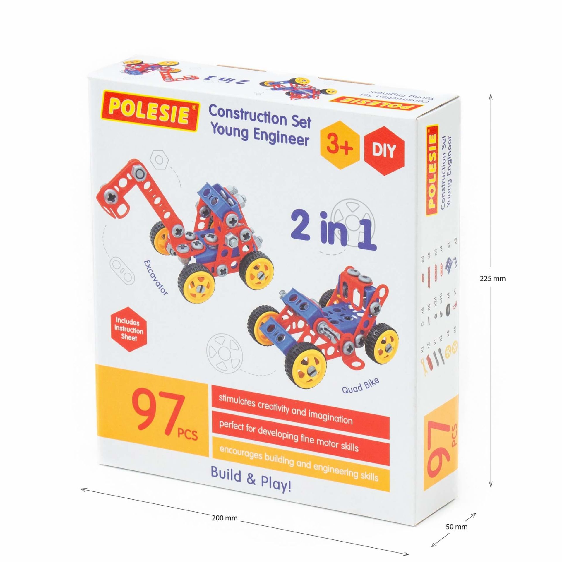 Polesie Oyuncak Tasarım Parçası Mucit 97 Element 72979