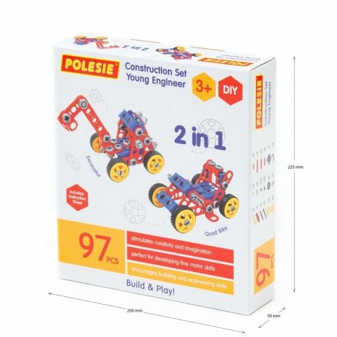 Polesie Oyuncak Tasarım Parçası Mucit 97 Element 72979
