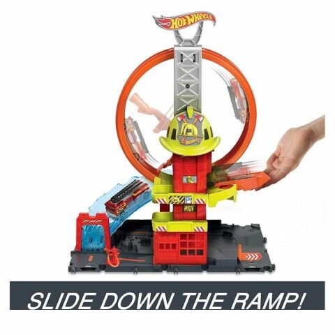 Hot Wheels Çember Pistli İftaiye İstasyonu HKX41