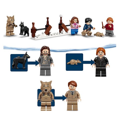 LEGO Harry Potter Bağıran Baraka ve Şamarcı Söğüt 76407
