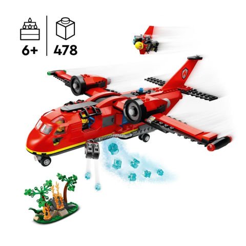 LEGO City İtfaiye Kurtarma Uçağı 60413