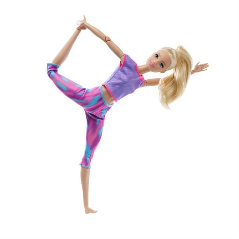 Barbie Sonsuz Hareket Bebeği GXF04