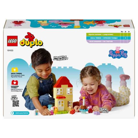 LEGO DUPLO Peppa Pig Doğum Günü Evi 10433