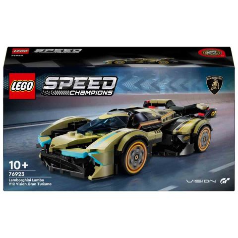LEGO Speed Champions Lamborghini Lambo V12 Vision GT Süper Araba 76923