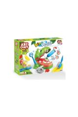 Dinozor Dişçi Oyun Hamur Set Dino Dentist