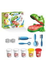 Dinozor Dişçi Oyun Hamur Set Dino Dentist
