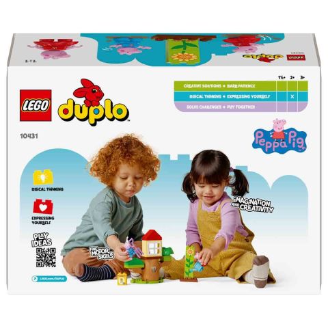 LEGO DUPLO Peppa Pig Bahçe ve Ağaç Ev 10431