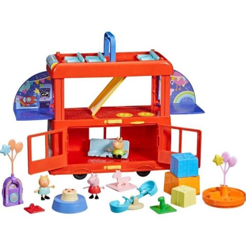 Peppa Pig 2'si1 Arada Parti Otobüsü F8881