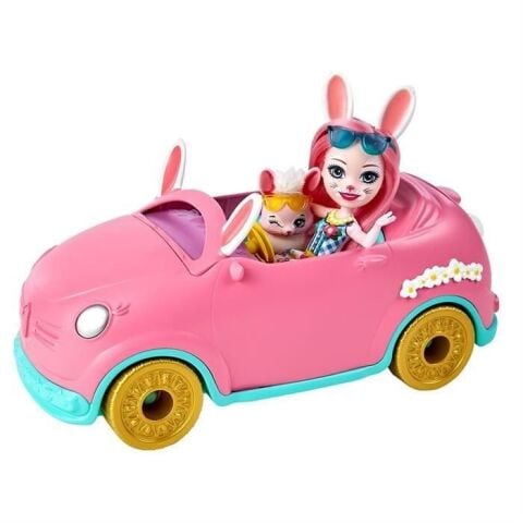 Enchantimals Bunny Mobile Hcf85 Lisanslı ÜrünEnchantimals Tavşancık Araba HCF85