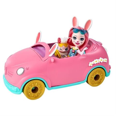 Enchantimals Bunny Mobile Hcf85 Lisanslı ÜrünEnchantimals Tavşancık Araba HCF85
