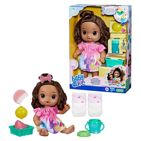 Baby Alive Bebeğimle Eğlenceli Yudumlar Esmer F7357