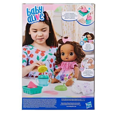 Baby Alive Bebeğimle Eğlenceli Yudumlar Esmer F7357