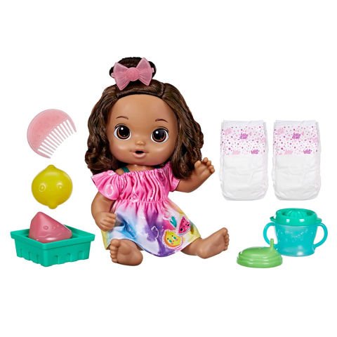 Baby Alive Bebeğimle Eğlenceli Yudumlar Esmer F7357