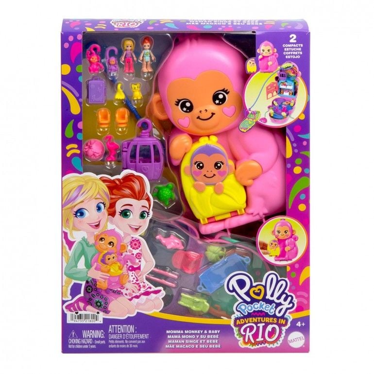 Polly Pocket Çanta Olabilen Micro Oyun Setleri GKJ63-HWP04